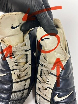 2003 Nike Total 90 T90 Total Soccer Turf Cleats Vintage Size US 8