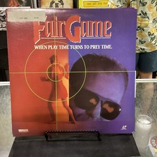 FAIR GAME Laserdisc VERY GOOD CONDITION 