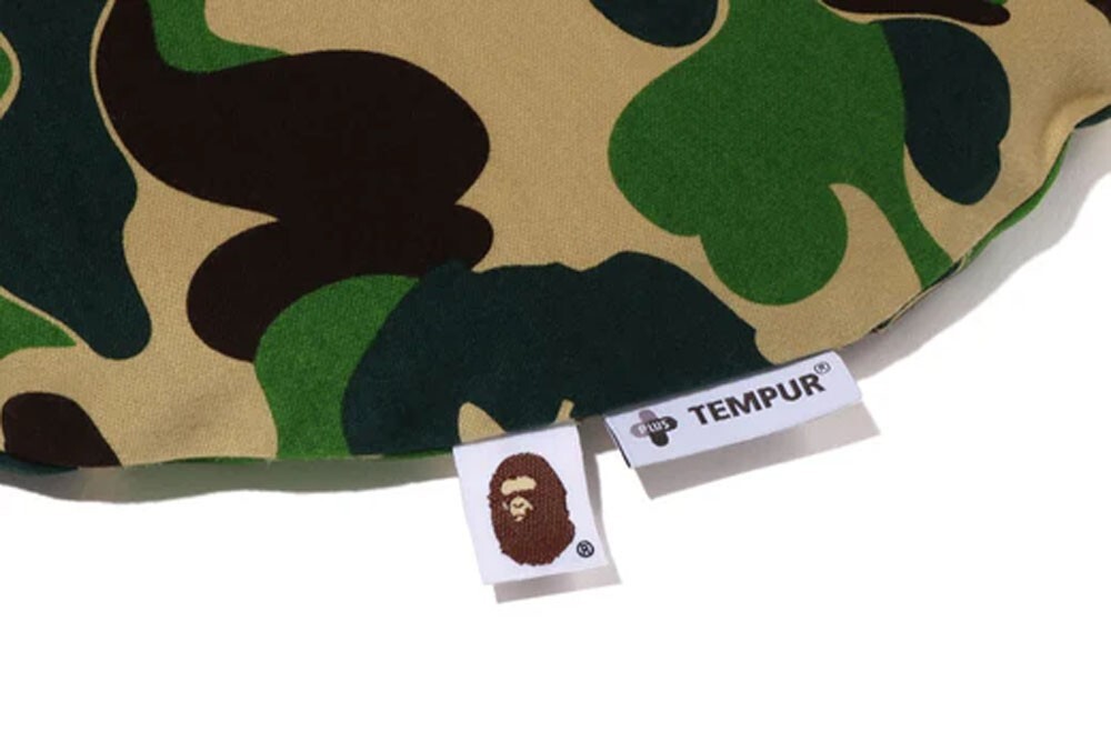 A BATHING APE クッション　初期 A BATHING APE Goods BAPE x TEMPUR ABC CAMO CIRCLE CUSHION