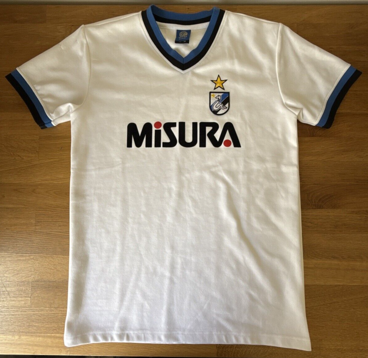 Inter Milan Copa Retro Football Inter Milan Away 1986/87 Retro Kit