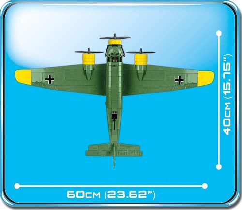 COBI - JUNKERS JU 52/3M military aircraft - 548 pieces - - COB5710 - Picture 4 of 5