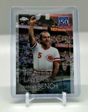 2019 Topps Chrome Update Johnny Bench 150 Years #150C-19 Reds