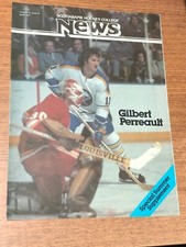 SCOTIABANK HOCKEY COLLEGE NEWS MAGAZINE 1977 GILBERT PERREAULT DAN BOUCHARD NHL