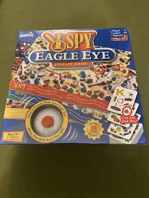 I Spy Eagle Eye Find It Spiel brandneu & versiegelt