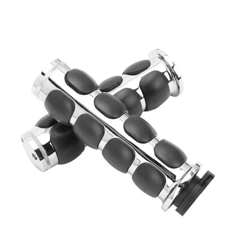 Empuñaduras de manillar de motocicleta de 1" 25 mm para Honda Kawasaki Yamaha Suzuki Foto 2 de 4