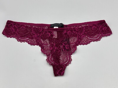 maroon sexy lingerie Elana Bunnz Maroon Lace Lingerie Set main image 0