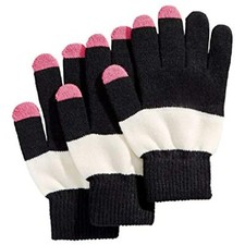 MSRP 35 INC International Concepts Inc Pair 1 Tech Glove Set Black One Size