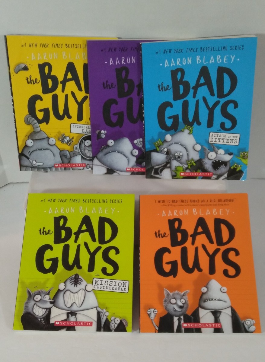 The Bad Guys Box Set- Bad Box 1-5 Collection (Paperbacks) by Aaron