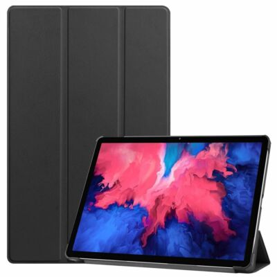 Für Lenovo Tab P11 TB-J606F Tablet Tasche 3 folt Wake UP Smart Cover Schwarz 