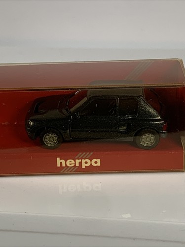Escala HO Herpa Modelos 3069 Peugeot 205 Turbo 16V Azul | Zustand: New