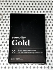 Commodity Gold Expressive EDP Perfume Sample 2ml