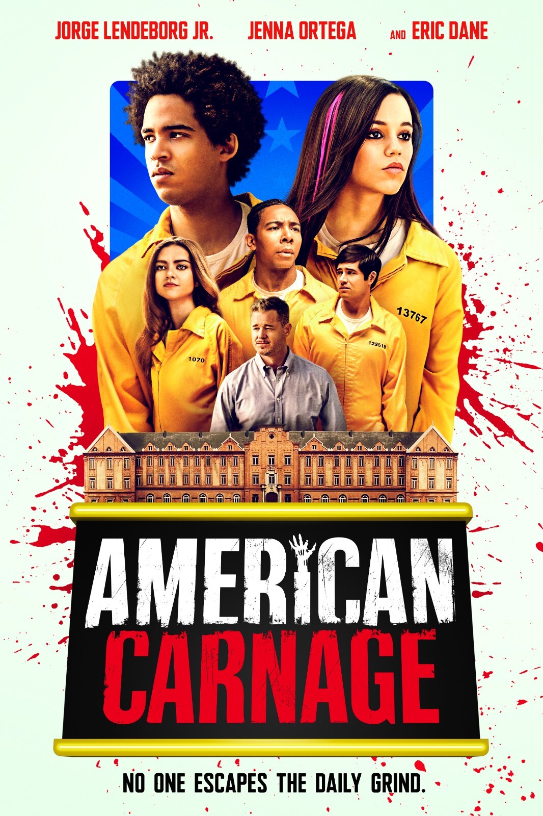 American Carnage movie poster (c) - 11 x 17 inches - Jenna Ortega poster