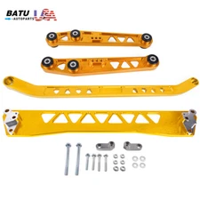 Gold Rear Lower Control Arm+Subframe Brace+Tie Bar for 1994-2001 Acura Integra