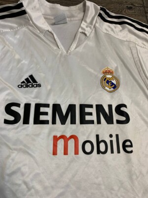 Vintage 2004/05 Real Madrid Home Football JERSEY LAGE men