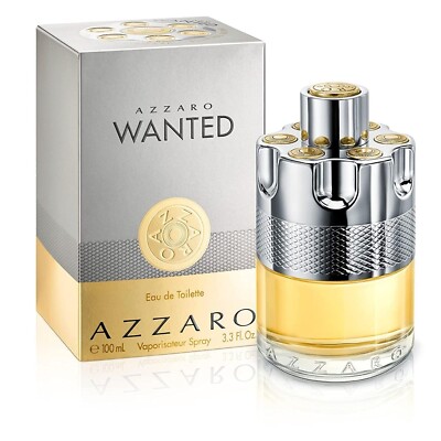 Azzaro Wanted Eau de Toilette EDT 100ml 3.3fl.oz Cologne For Man
