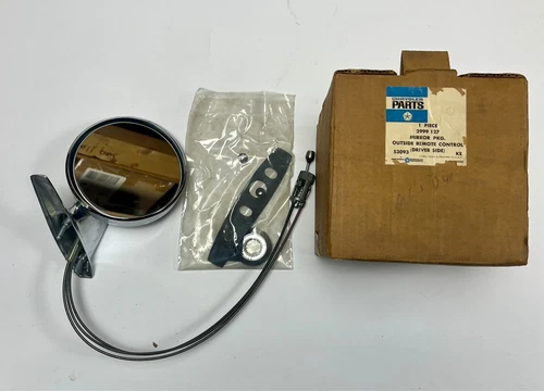 New Old Stock Door Mirror for 1969-70 Models Mopar #2999127