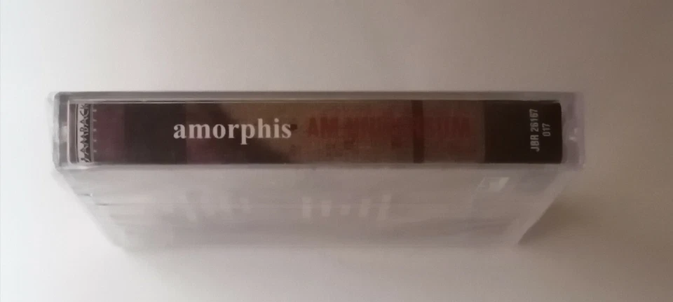 Am Universum by Amorphis Rare 2001 Finland Malaysia Cassette Brand New Sealed Foto 3 de 3
