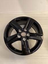 1x Alufelge 16 Zoll 7.0" 5x114.3 40ET Glanz Schwarz PW457-02004 Toyota Corolla