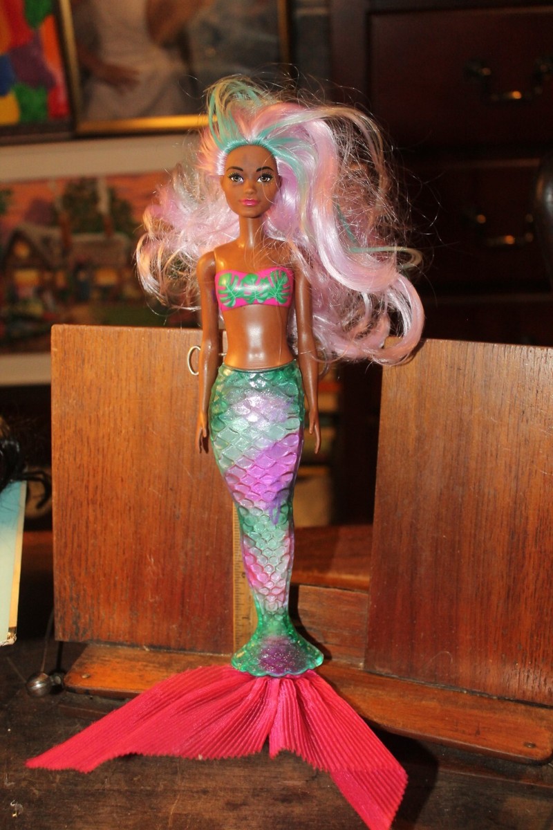 Color Change Mermaid Barbie Color Reveal Mermaid White Hair Barbie