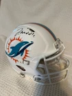 Jaylen Waddle Miami Dolphins Autographed Authentic Full Size Speed Helmet-COA