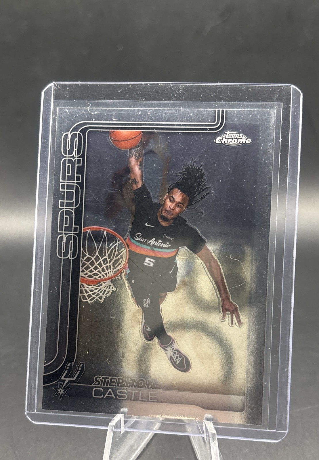 2025-26 Topps Chrome Update Series - Stephon Castle #82