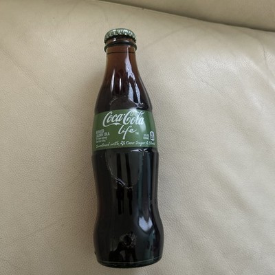 COKE COCA-COLA LIFE (with STEVIA) 2013 FULL 237 ml BOTTLE quantity 1 bottle