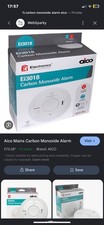Aico EI3018 Mains Carbon Monoxide Detector Alarm