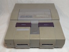 Super Nintendo System SNES SNS-001 Console Only Tested & Working READ!!