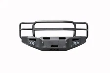 Fab Fours CH14-C3050-1 Premium Winch Front Sensor Bumper with Grille Guard