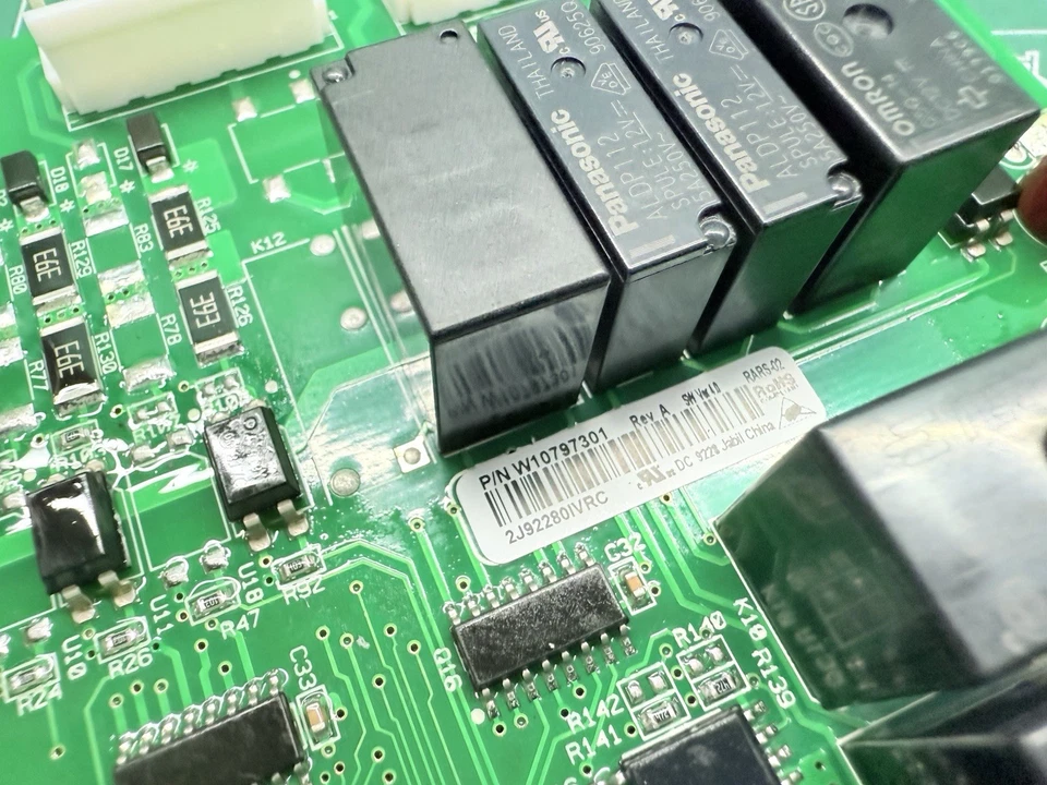 Placa de control principal para refrigerador Whirlpool P#W10797301 Foto 3 de 4