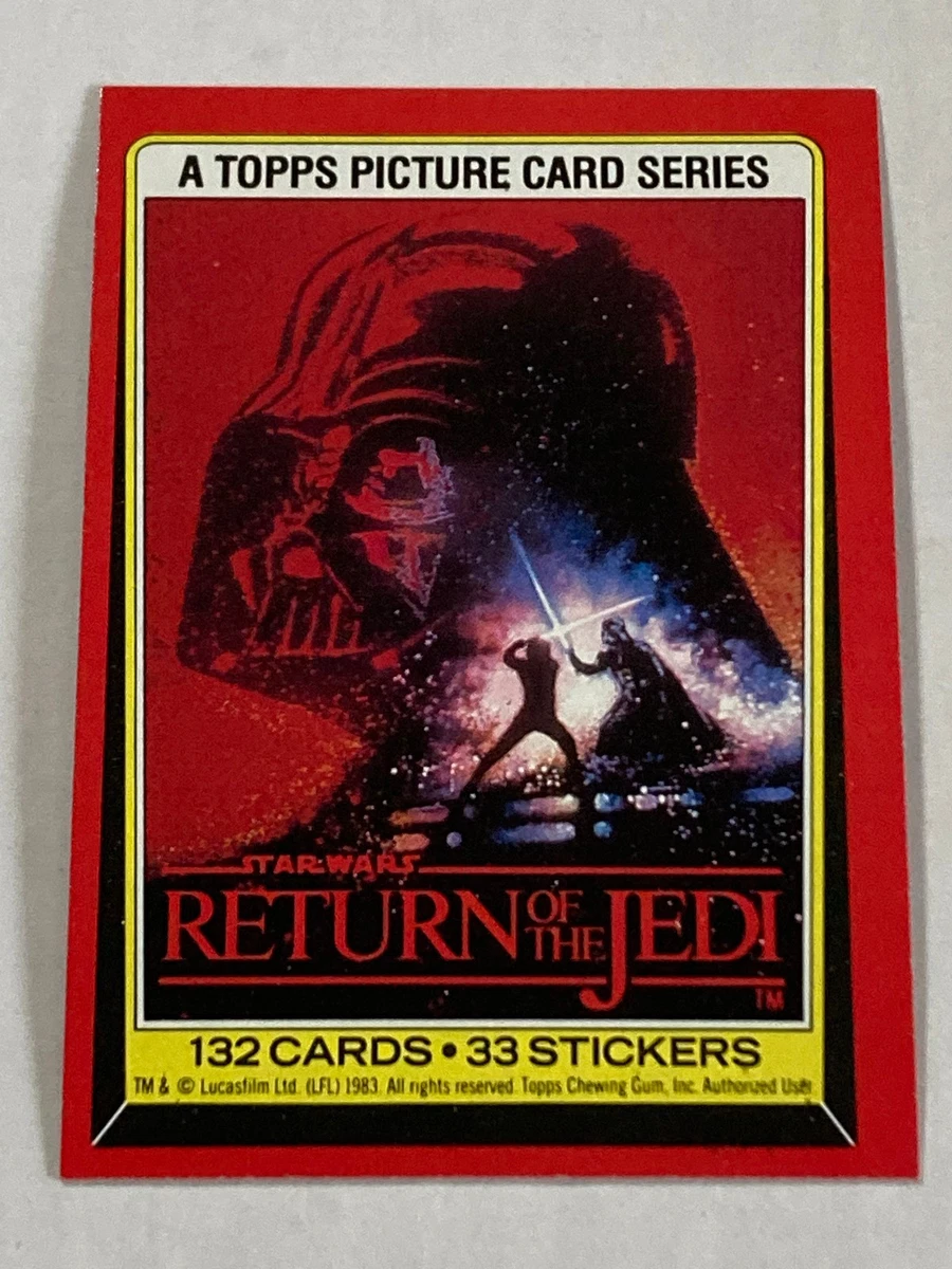 return of the jedi trading cards products for sale | eBay