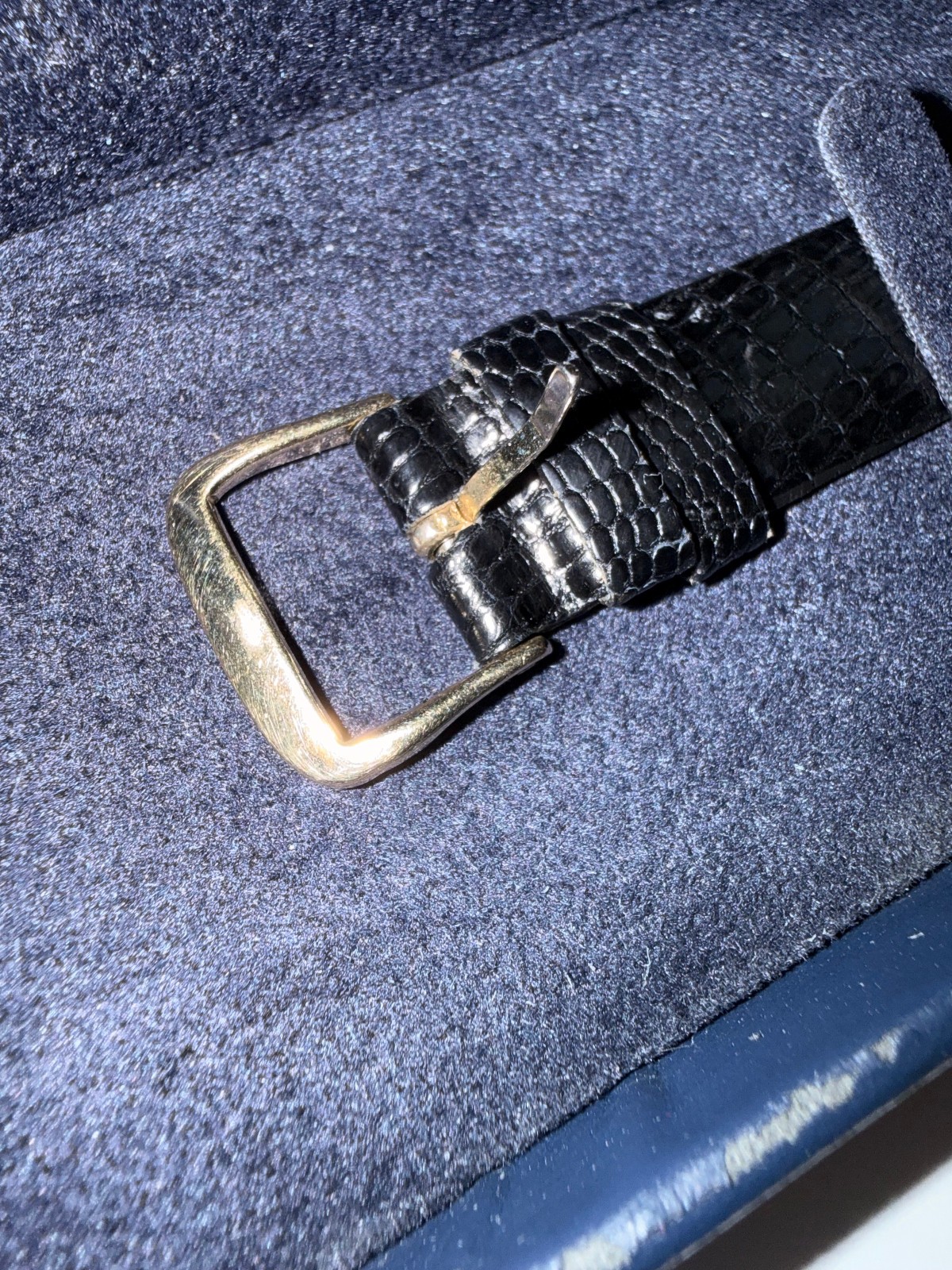 Universal Genève Skeleton Original box. Mechanical. Lizard strap.