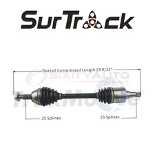 SurTrack FD-8721 CV Axle Shaft for Constant Velocity pq