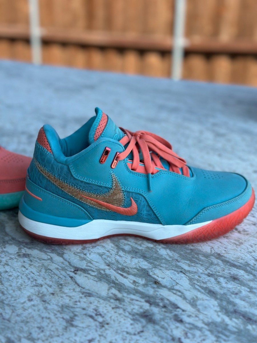 Nike LeBron NXXT Gen Amp Mix Match – Size 7.5 – Orange/Turquoise