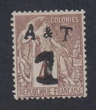 (FR1) Timbre ANNAM et TONKIN Occupat° Française n°2 - signé cote 45 Euros - TCAT