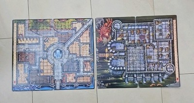 TSR Brettspiel Dragon Strike - Nur Bretter! Könnte für Rollenspiele verwendet werden 