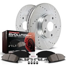 Power Stop K5864 Rear Z23 Carbon Fiber Brake Pads With Rotors