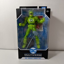 McFarlane DC Multiverse Green Lantern Hal Jordan Armor Suit Action Fig D1
