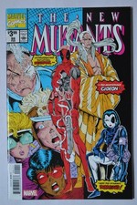 The New Mutants #98 January 2023 VF+ Marvel Comics *Facsimile Variant*