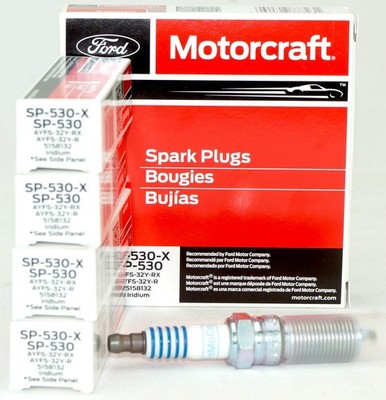 4 PACK Genuine Motorcraft SP530X Iridium Spark Plug Ford Escape replaces SP530