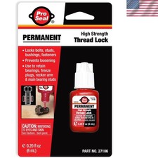 Red 27106 6mL Permanent Threadlocker - Secure, High Strength Fastening Solution