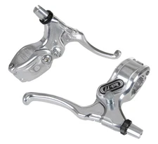 Dia-Compe Tech 77 LOCKING BMX freestyle brake levers lever set - SILVER