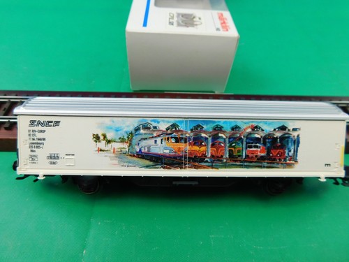 C18 Märklin H0 96704 SoMo SNCF Schiebewandwagen Lok Depot KKK OVP TOP | Zustand: Gebraucht