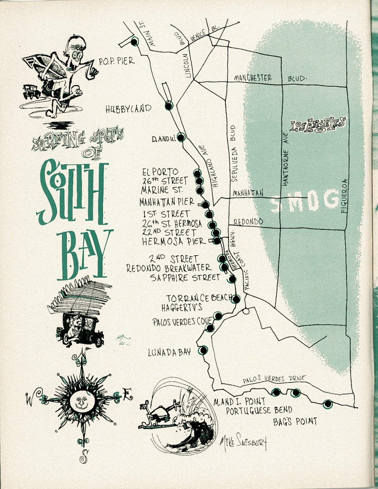 Surfer Magazine- Vol. 3 # 2 -May/June 1962 - Free Shipping