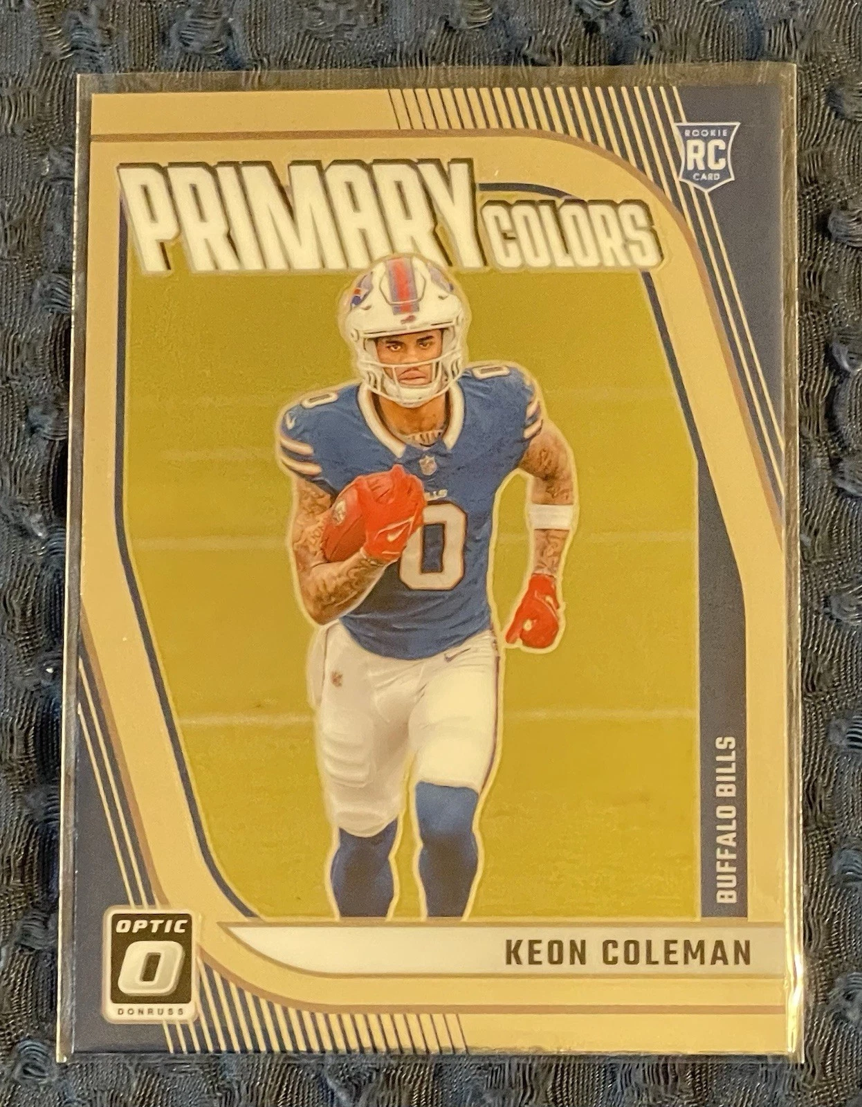 2024 Panini Donruss Optic - Rookie Primary Colors Keon Coleman #10 (RC)