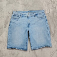 Levi's Shorts Womens 22W Blue Light Wash Denim Bermuda Stretch Casual Summer