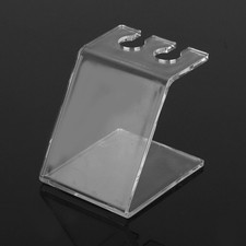 Professional Acrylic Transparent Tattoo Gun Machine Stand Holder Accessory Tool