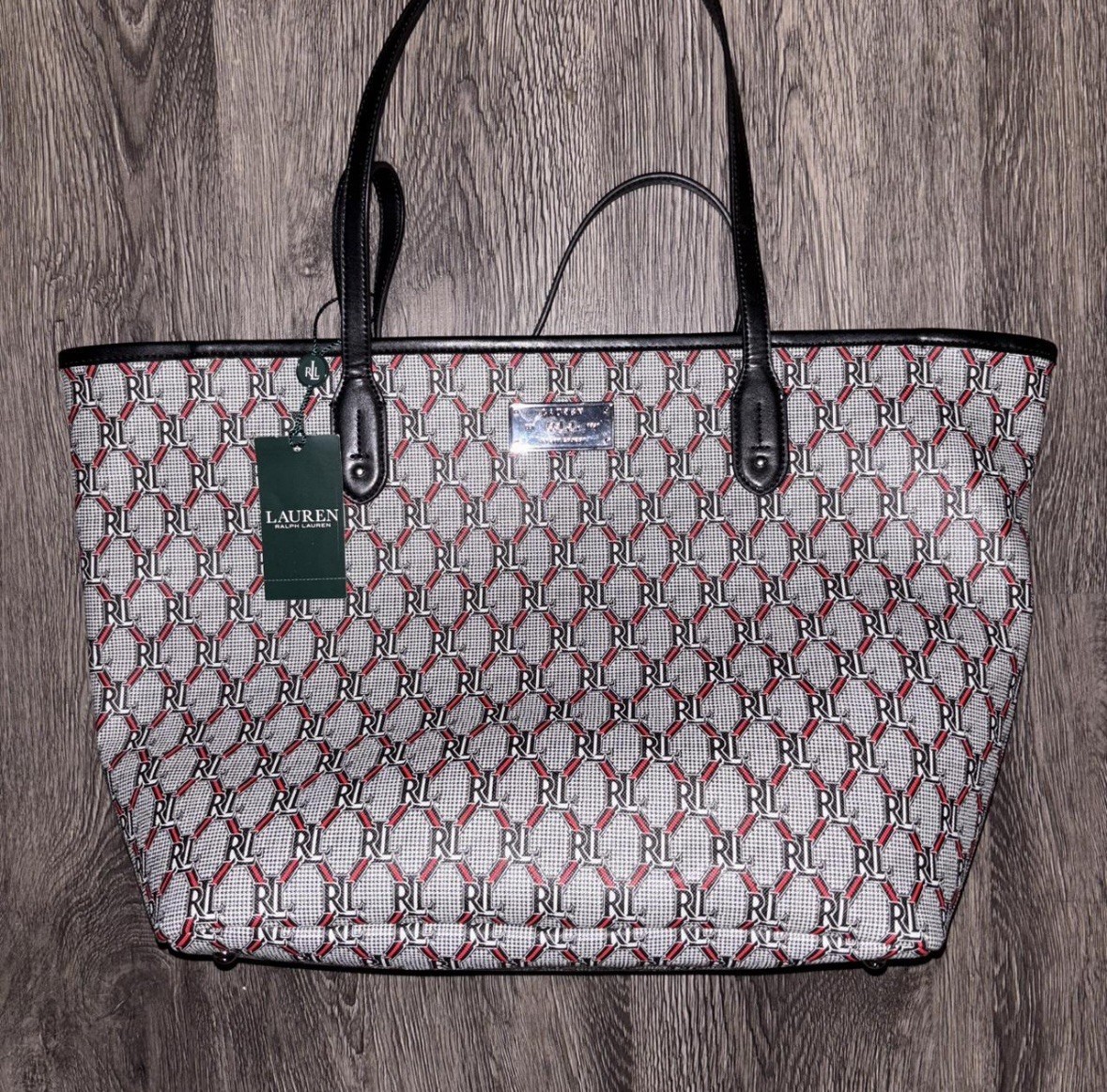 Lauren By Ralph Lauren Blackwell Carryall Tote Bag - Authentic And Brand New