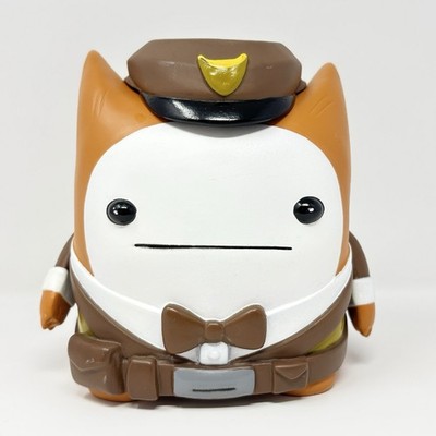 BattleBlock Theater Cat Guard Piggy Bank - RARE The Behemoth 2013 HTF EUC
