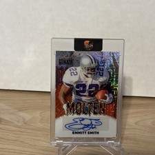 EMMITT SMITH 2025 LEAF MOLTEN MOJO AUTO 9/10 COWBOYS 